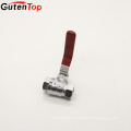 GutenTop HIgh Quality 3/8inch zinc alloy ball valve with Long Iron Handle